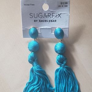 Blue Dangling Sugarfix Earrings
